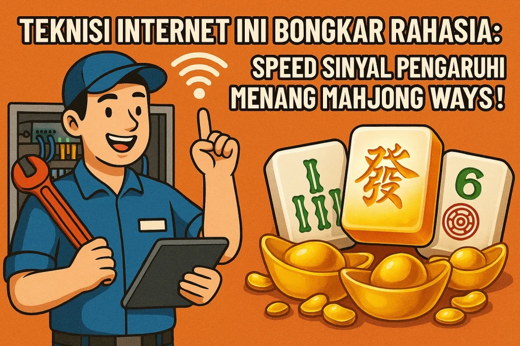 teknisi internet mahjong ways
